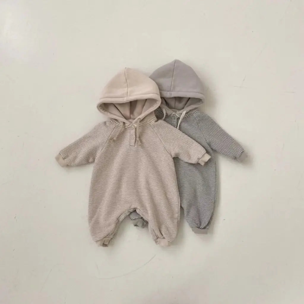 Hooded Long Sleeve Bodysuit for Baby Fashion