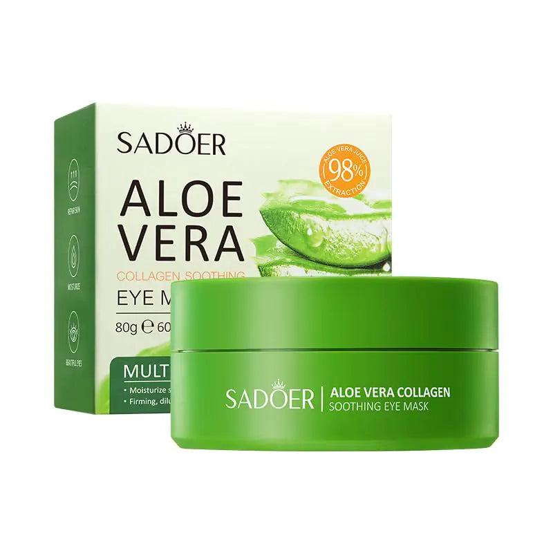 Aloe Vera Eye Masks Elasticity Hydration & Brightening