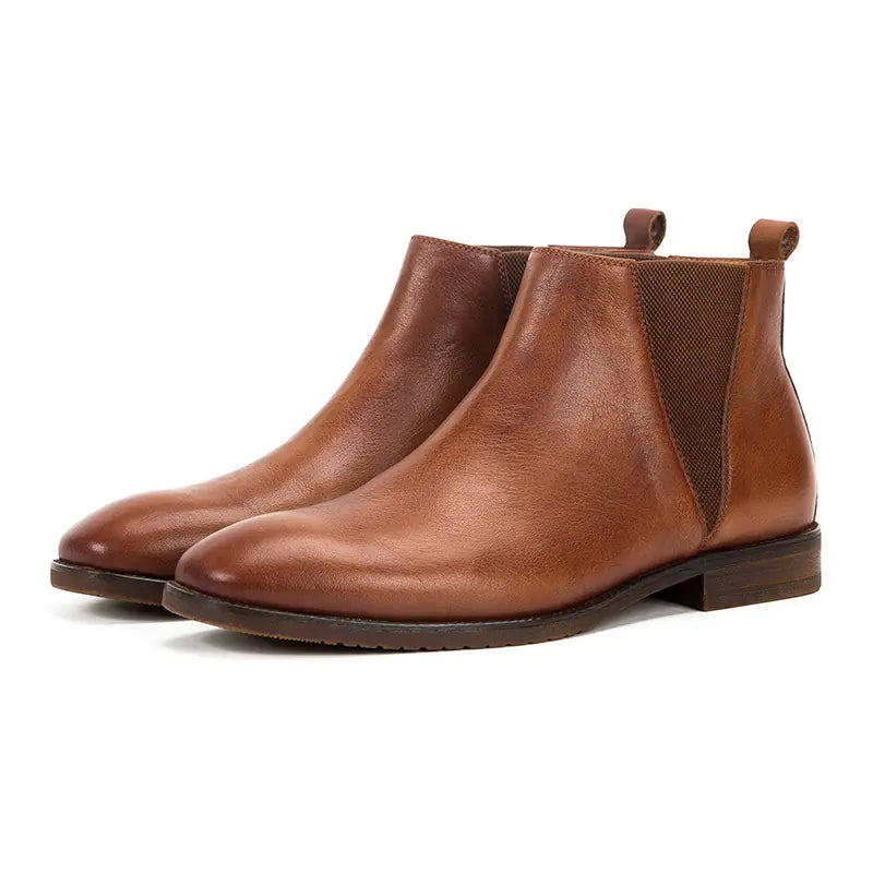 Mid-Cut Cowhide Martin Boots