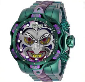 INVICTA Colorful Clown Men's Quartz Watch with Steel Band