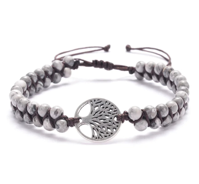 Tree of Life Woven Couple Bracelet