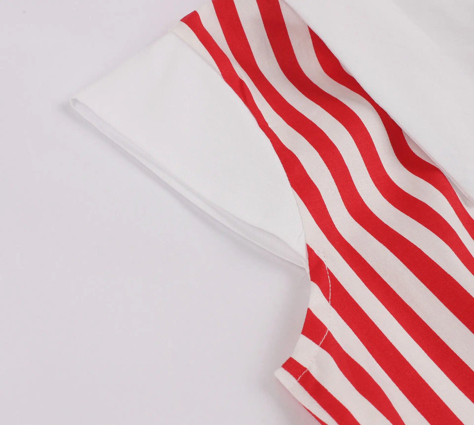 Stylish Summer Striped Dress with Short Sleeves for Women