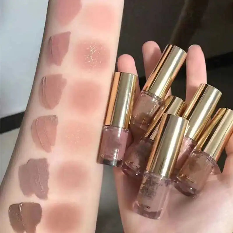 Brown Glitter Liquid Eyeshadow Stick