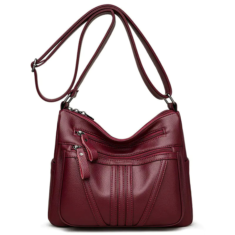 2024 Vintage Women's Soft Leather Shoulder Bag