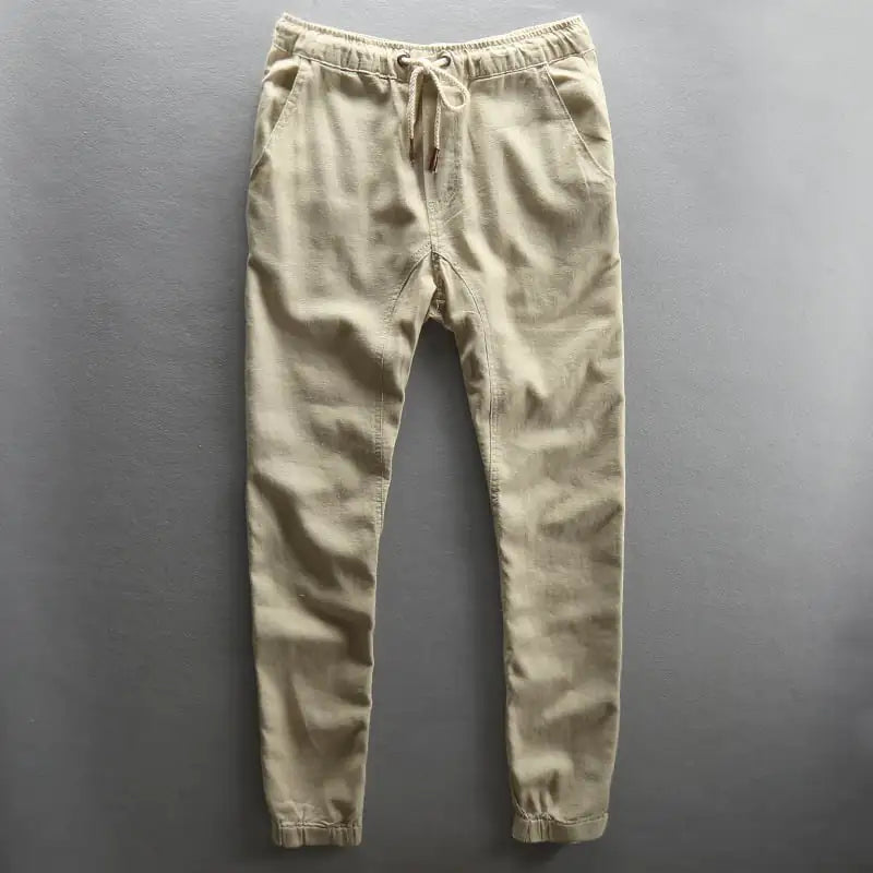 Men's Casual Linen Pants for Spring and Summer
