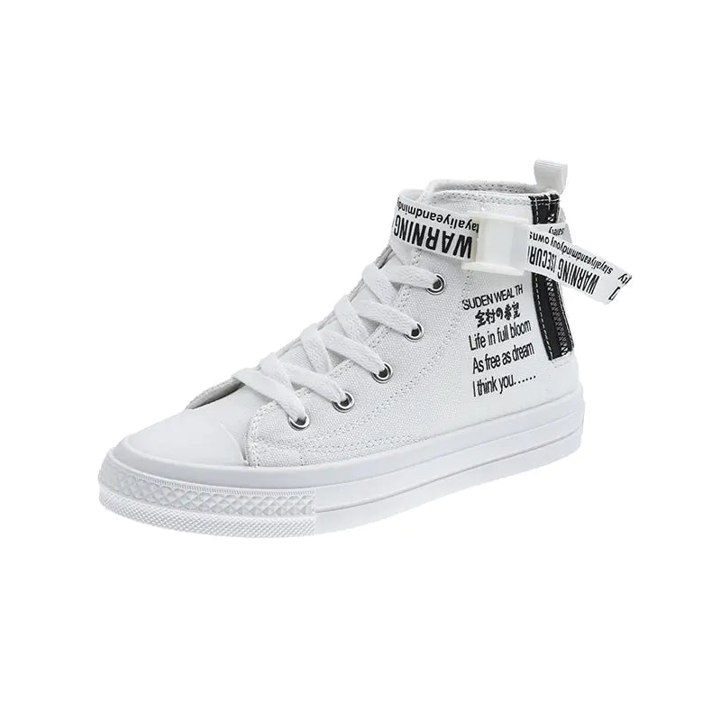 Autumn Canvas High-Top Sneakers