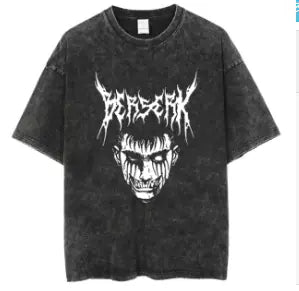 Vintage Dark Anime Streetwear Tee