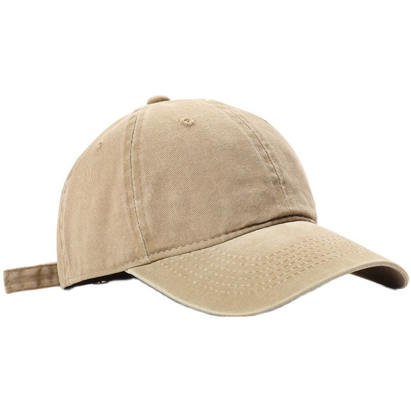 Round Face Vintage Baseball Cap