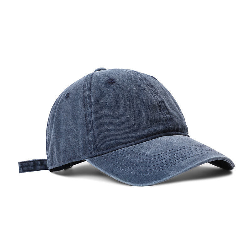 Round Face Vintage Baseball Cap
