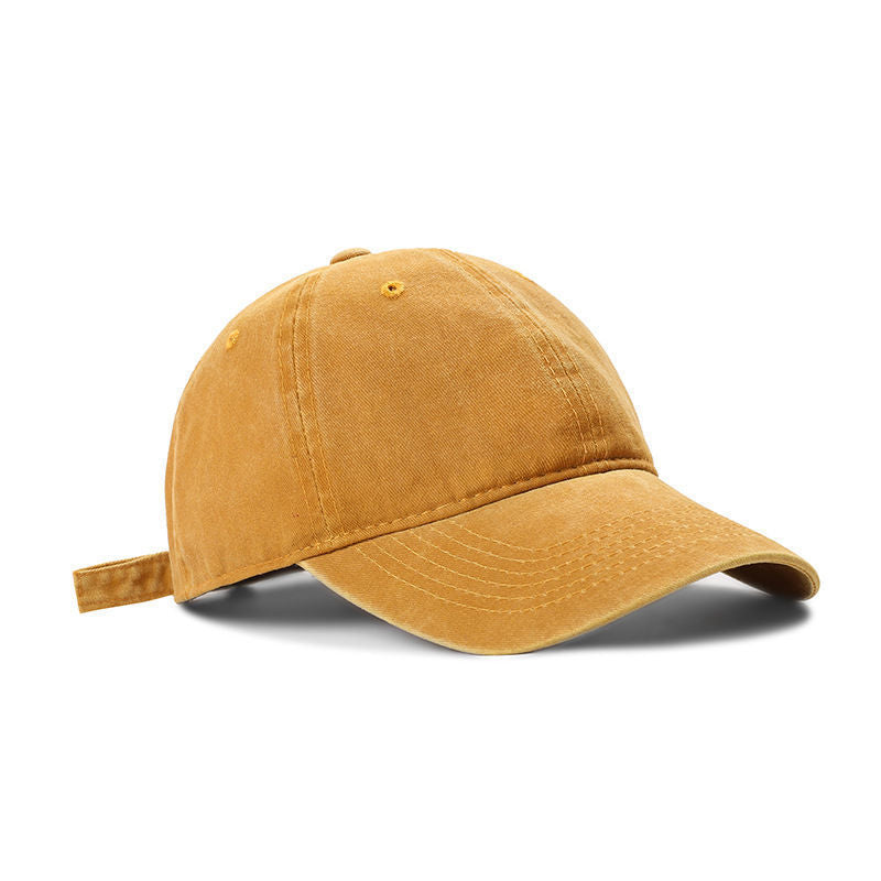 Round Face Vintage Baseball Cap