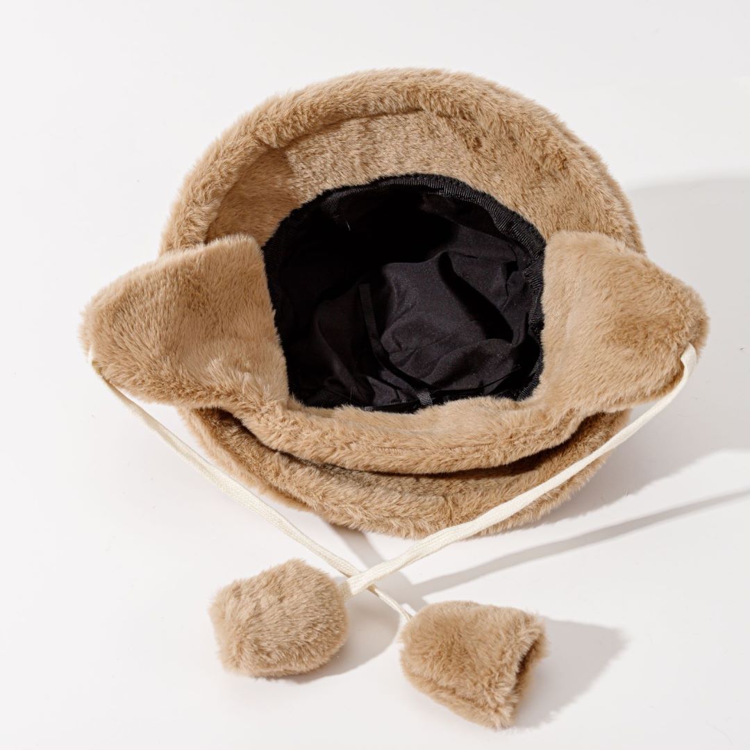 Plush Winter Earmuffs Hat