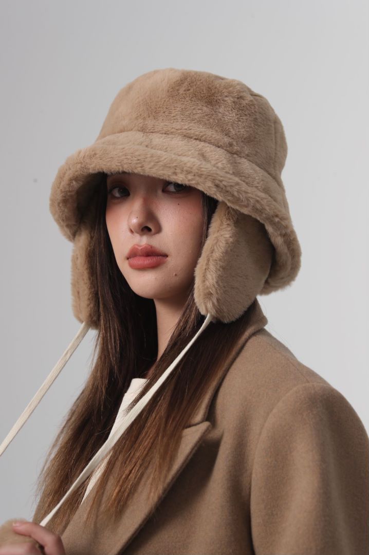 Plush Winter Earmuffs Hat
