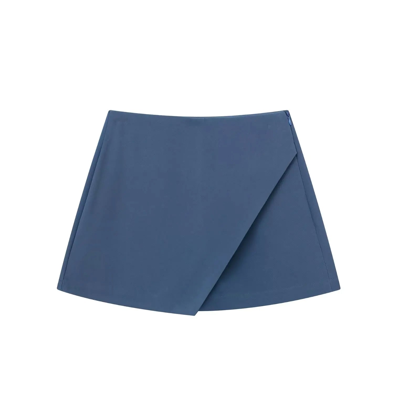 Women's Solid Color Asymmetric Half-body Skirt