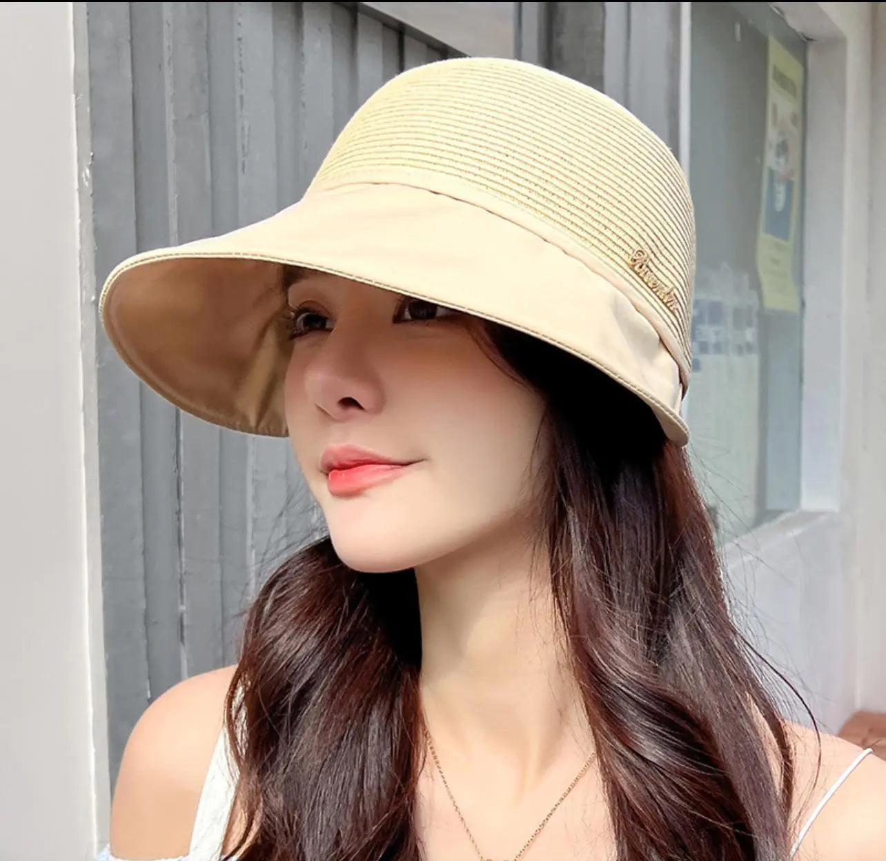Wide Brim Women's Fashion Sun Protection Hat
