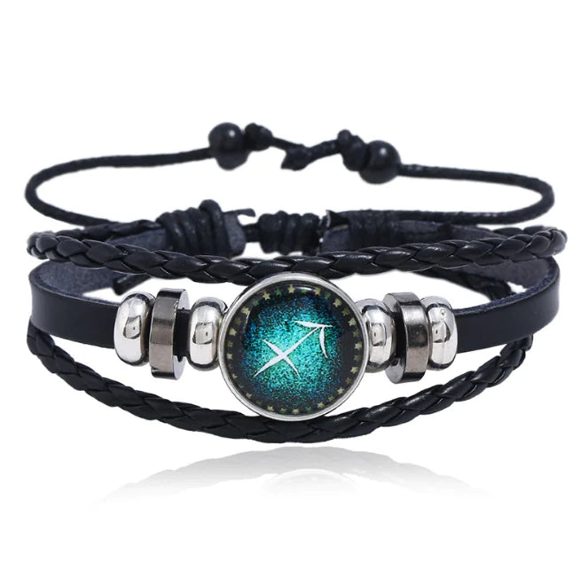 Zodiac Bracelet for Men and Women - Glow in the Dark