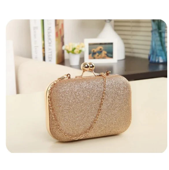 Round Mini Handbag with Chain