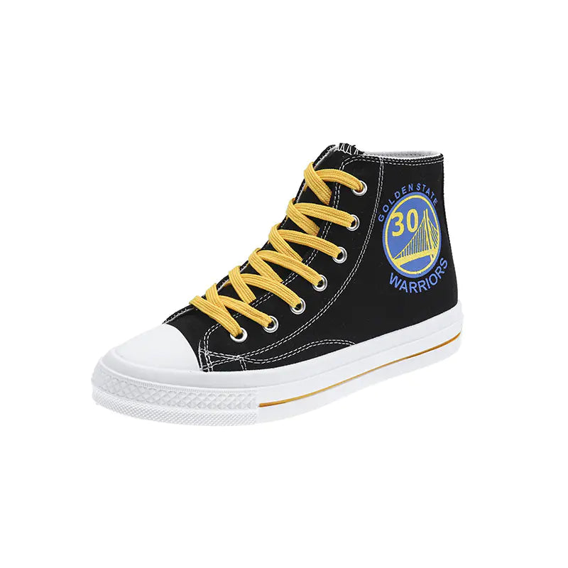 Autumn Canvas High-Top Sneakers