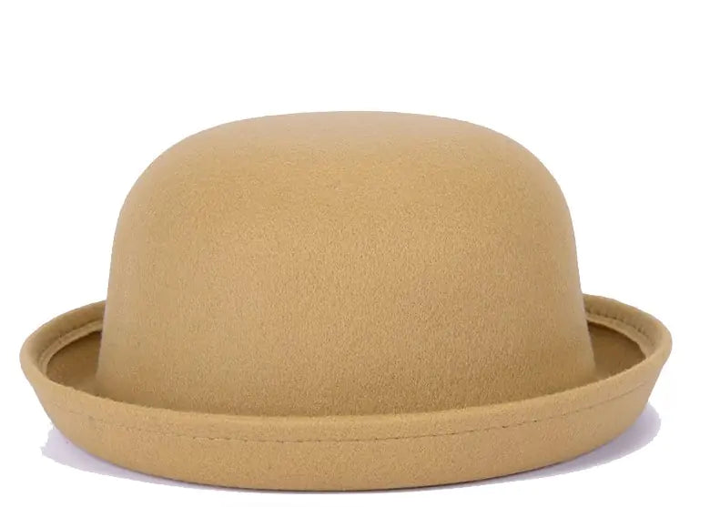 Wool Felt Hat - Vintage British Autumn Women's Hat
