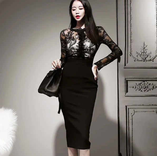 Lace Bodycon Dress