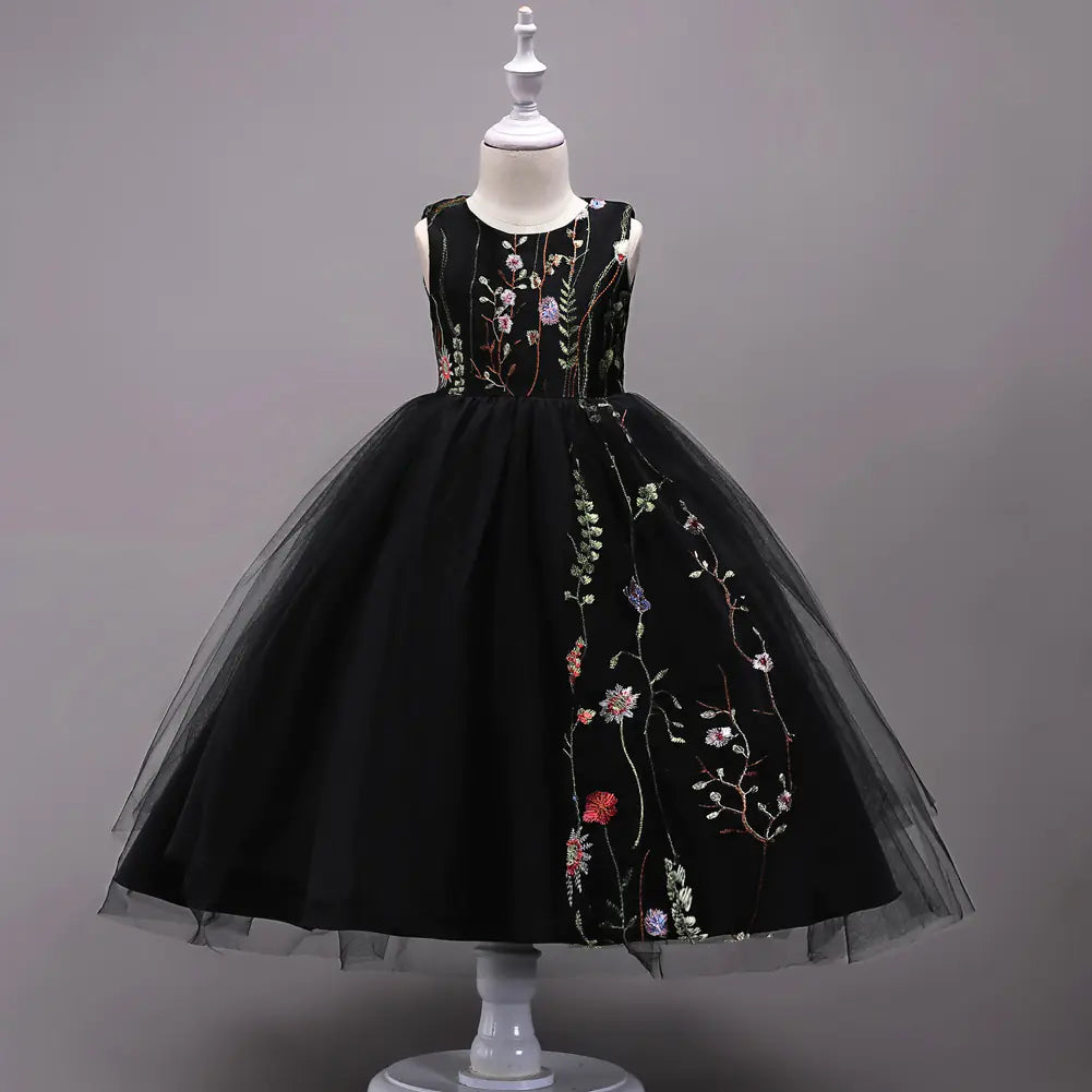 Embroidered Kids' Dress
