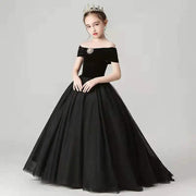 Evening Dress with Catwalk Trailing Design