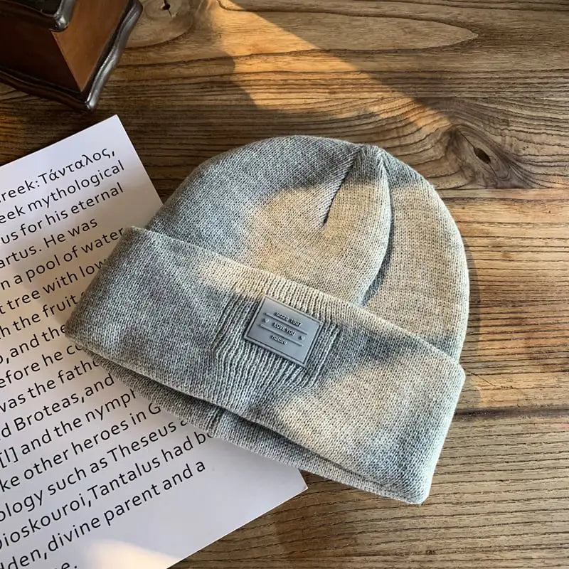 Cozy Letter Beanie
