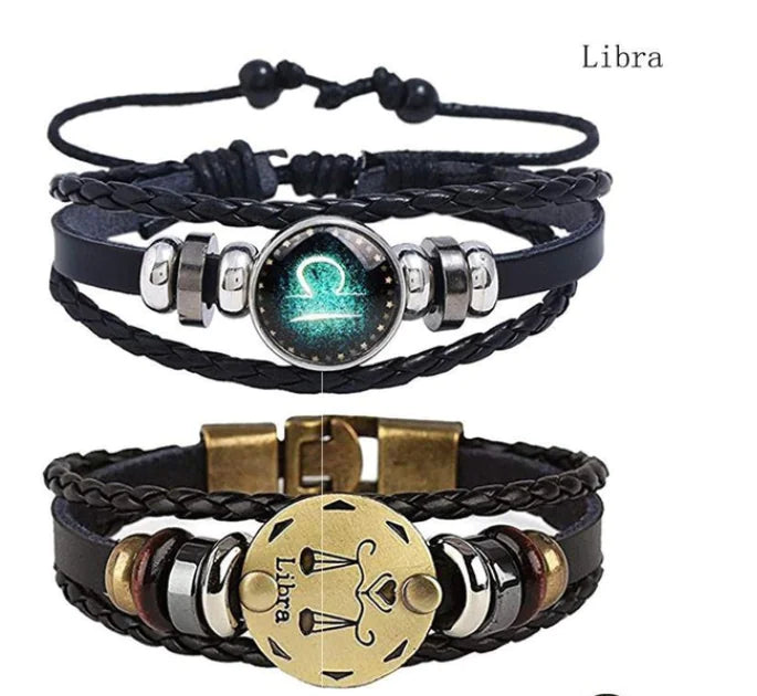 Zodiac Bracelet for Men and Women - Glow in the Dark