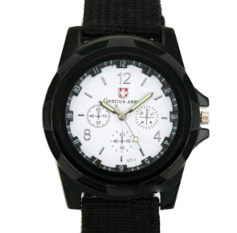 Sporty Woven Strap Watch