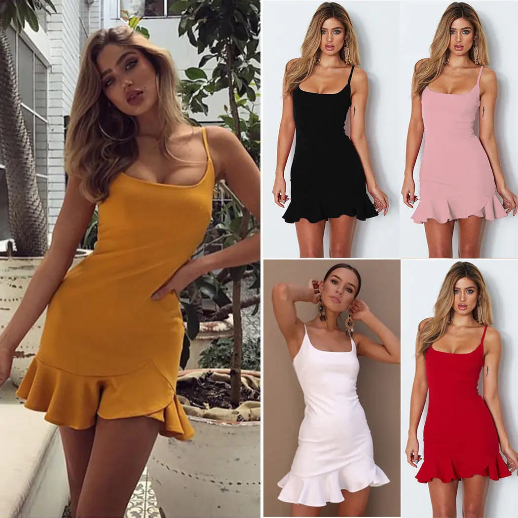 Halter Backless Dress