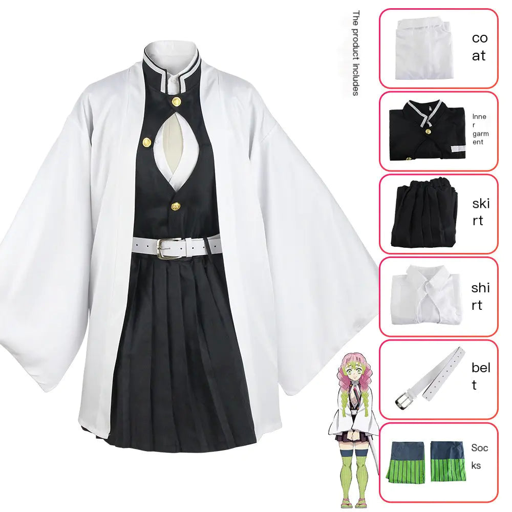 Mitsuri Cosplay Costume for Adults and Kids (One Set)