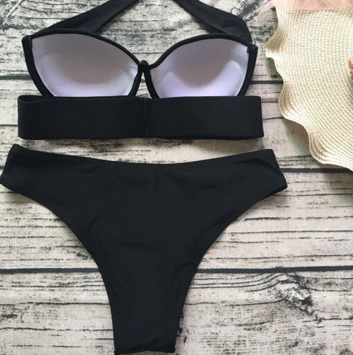 2018 Bikini Leisure Minimalist Chic