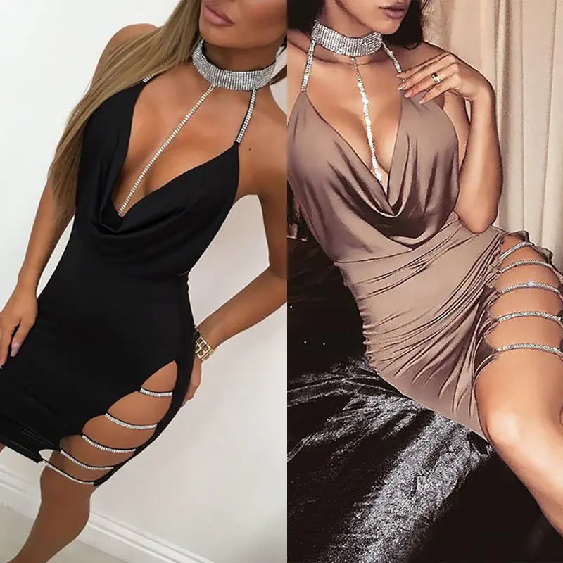 Chic Split Dress