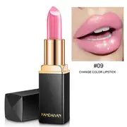 Shimmering Color-Changing Metallic Lipstick