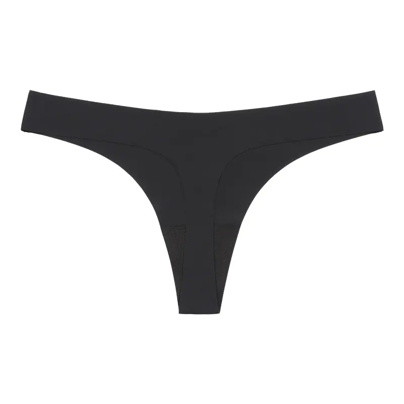 Seamless T-Back Women's Underwear with Cotton Crotch