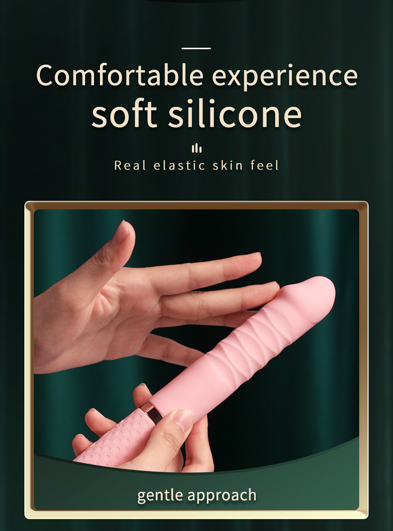 Automatic Telescopic Dildo Vibrator for Women
