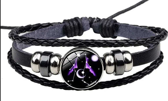 Zodiac Bracelet for Men and Women - Glow in the Dark