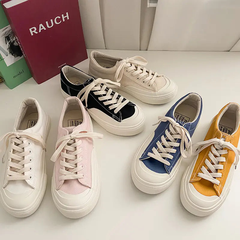 2022 Fashion Retro Low-top Canvas Sneakers for Women
