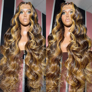 Honey Blonde Body Wave Luxe Wig