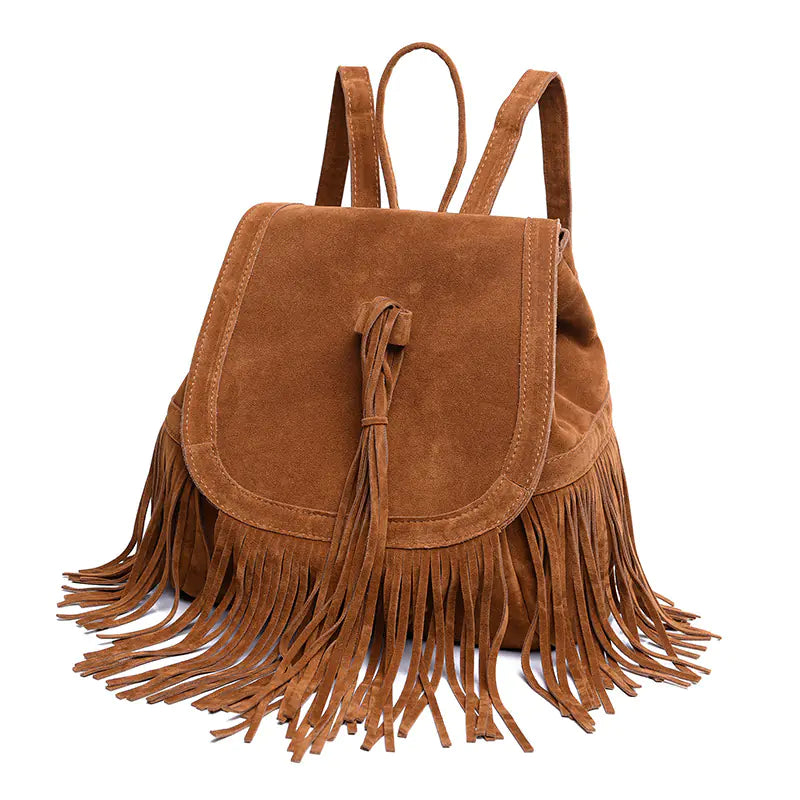 Women's Casual Plush Backpack