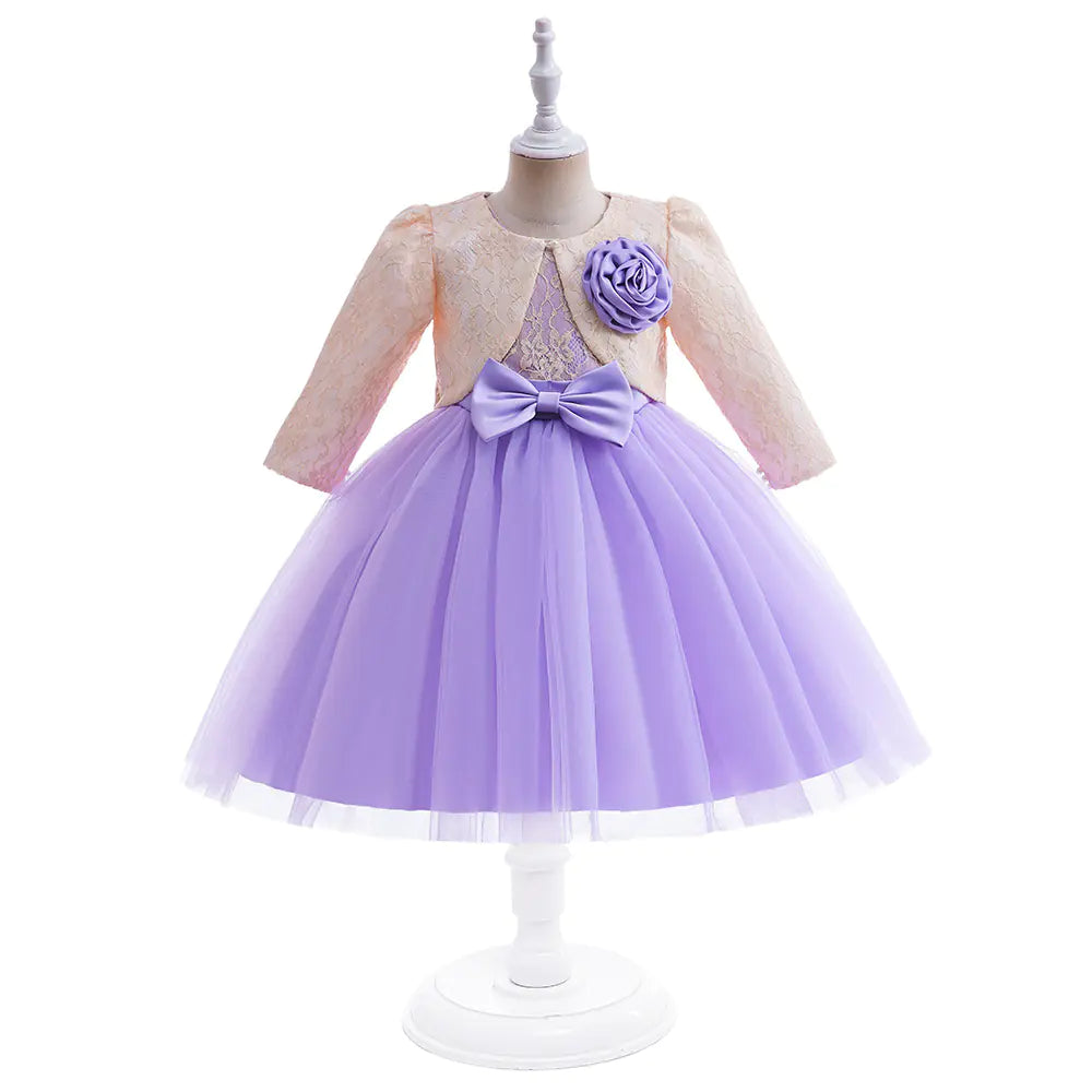 New Girls' Catwalk Dress Two-Piece Suit