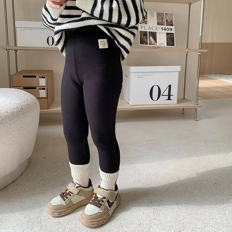 Fleece Leggings with Milk Protein for Warmth and Comfort