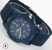 Sporty Woven Strap Watch