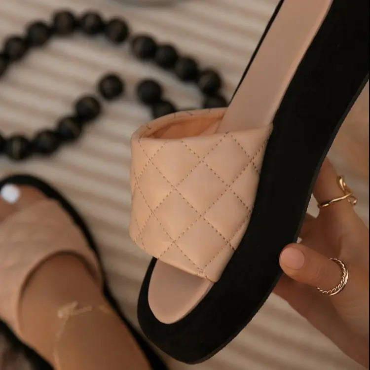 Women's European and American Beach Platform Sandals