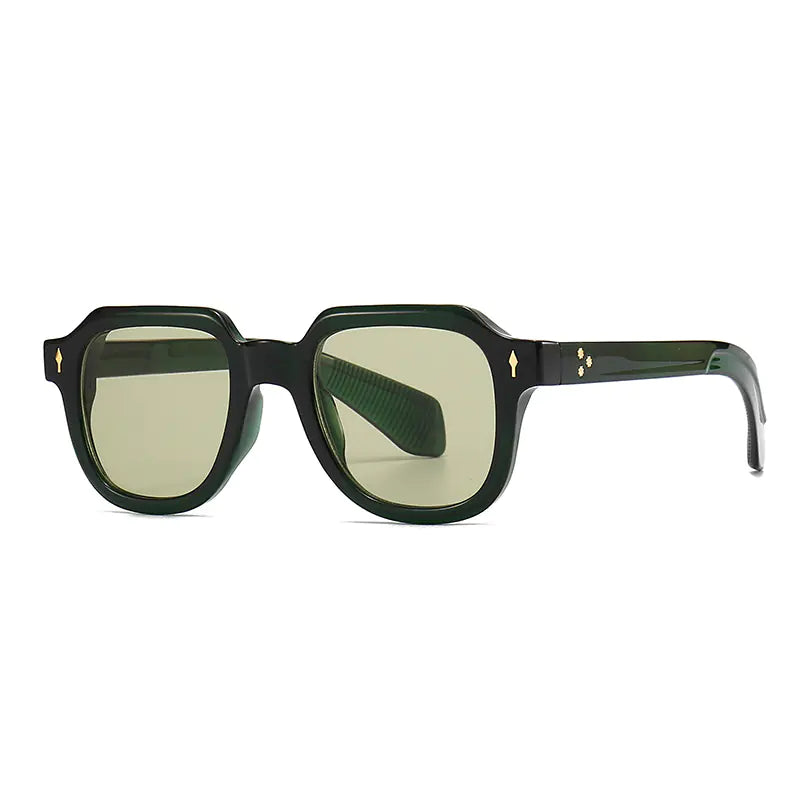 Retro Artistic Sunglasses with Blue Light Protection