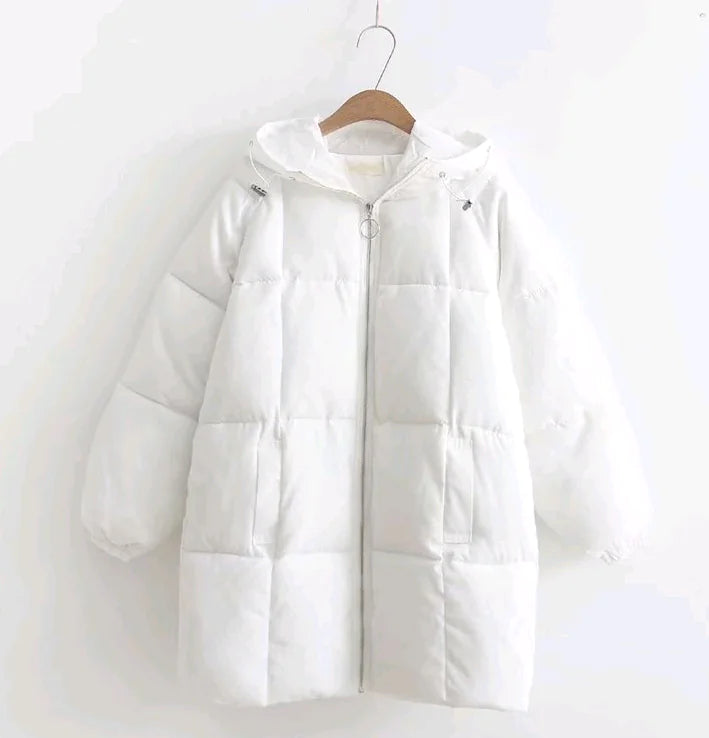 2020 Winter Sweet College Style Loose Cotton Jacket