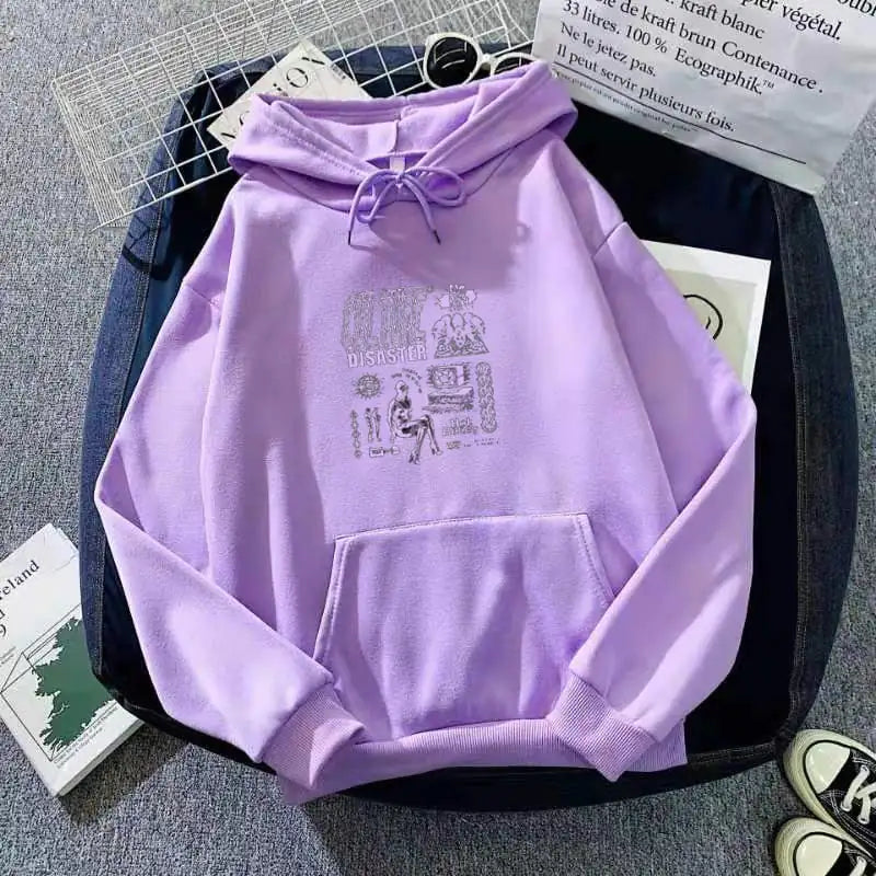 Thickened Velvet Loose Hoodies for Women