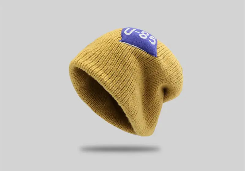 Warm Knitted Hat for Women with Large Head Circumference