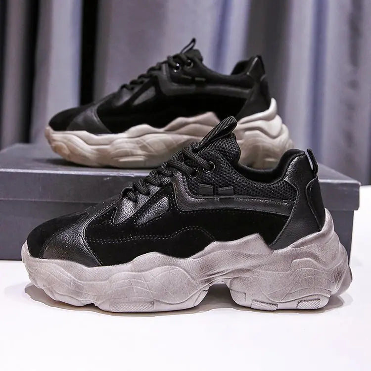 Platform Sponge Cake Dad Sneakers