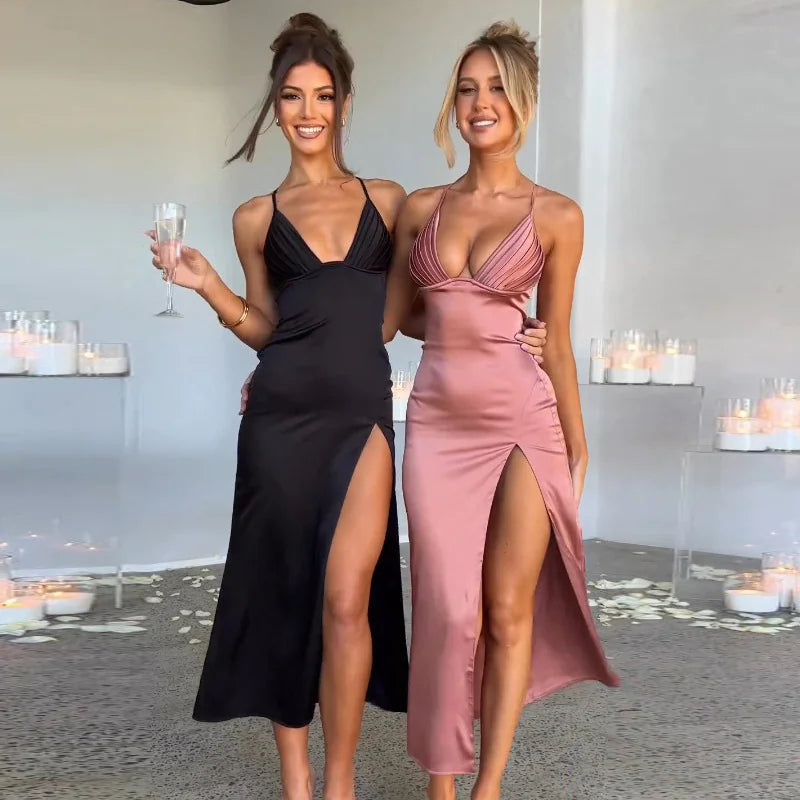 Spaghetti Strap Bodycon Party Dress