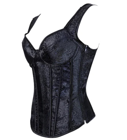Body Shaping and Control Garment with Straps